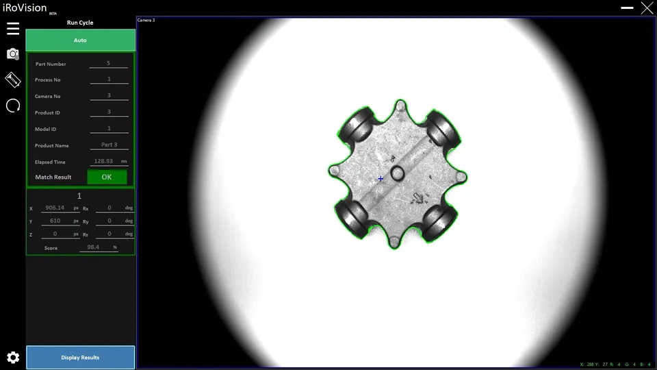 Matching a complex part
