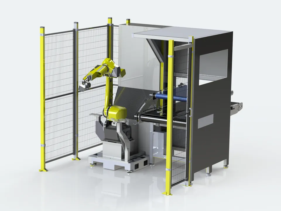 IROCUBE M12L, robot module with guarding
