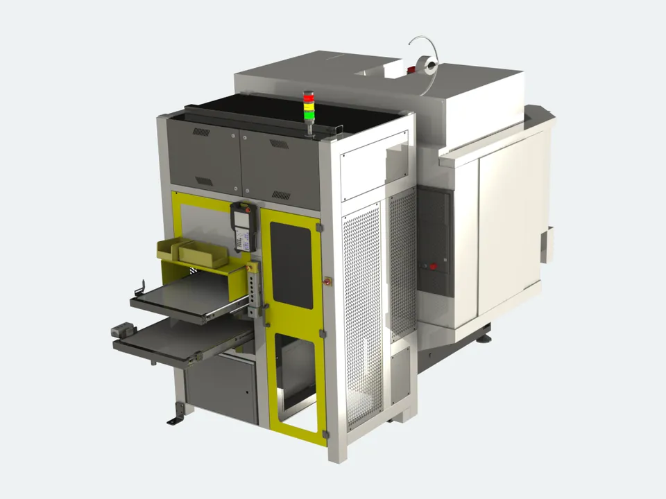 IROCUBE M7, conveyor side