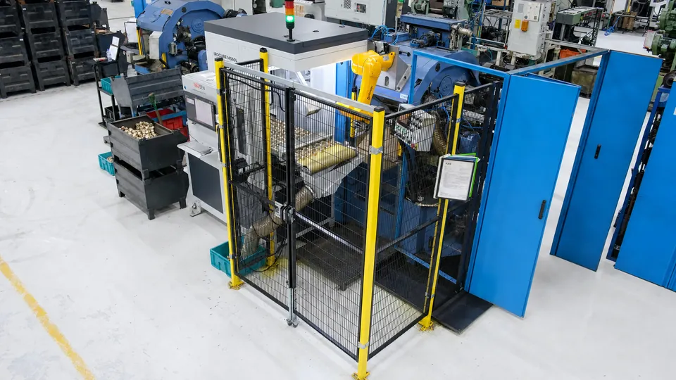 IROCUBE MS60L at the transfer machine