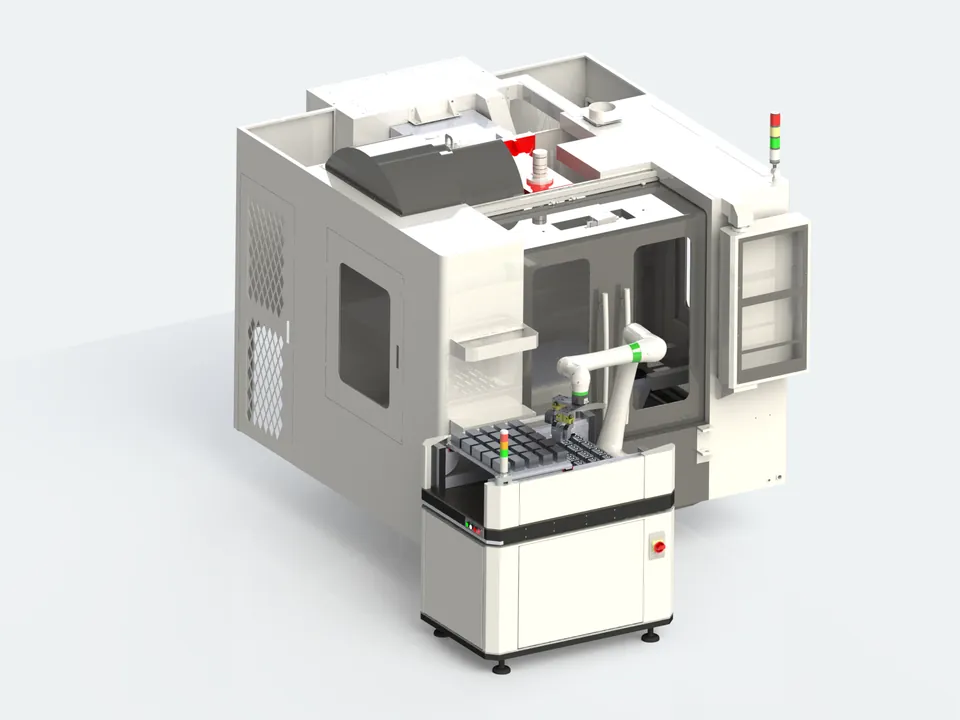 IROCUBE Plus at a machining center